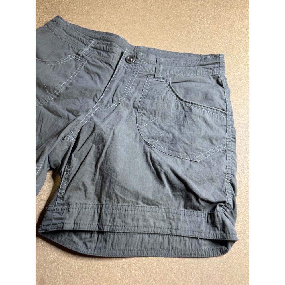 Kuhl Womens Gray Hiking Shorts‎ Size 6 Outdoor Trekking Lightweight Pockets